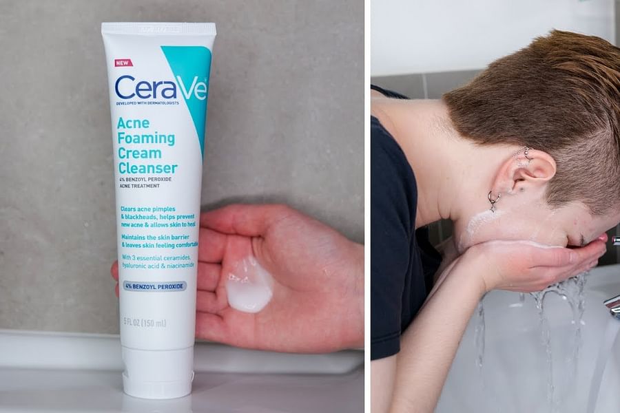 Cerave Acne Foaming Cream Cleanser