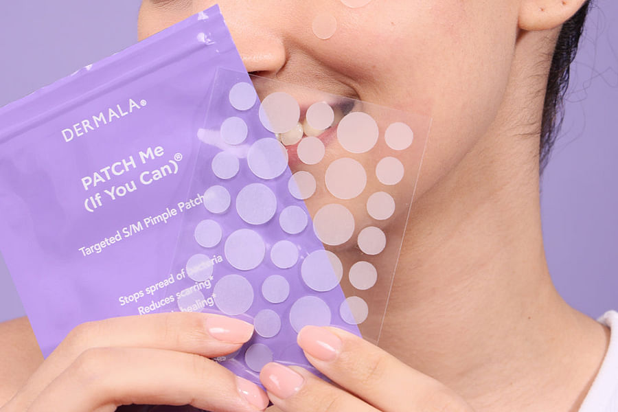 hydrocolloid acne patch drug-free