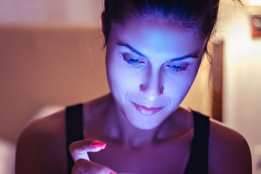 UV exposure skin effect image