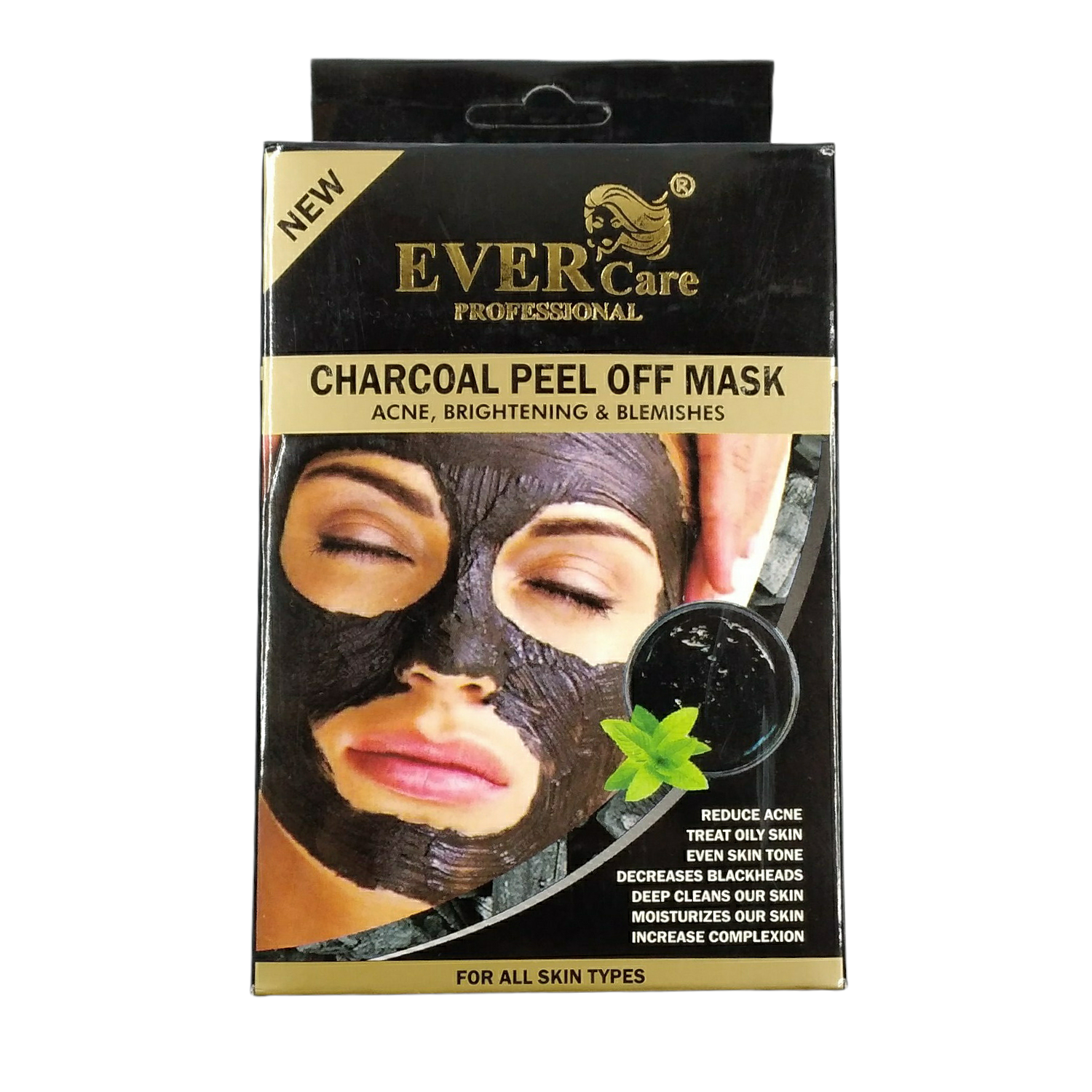 charcoal mask sachet