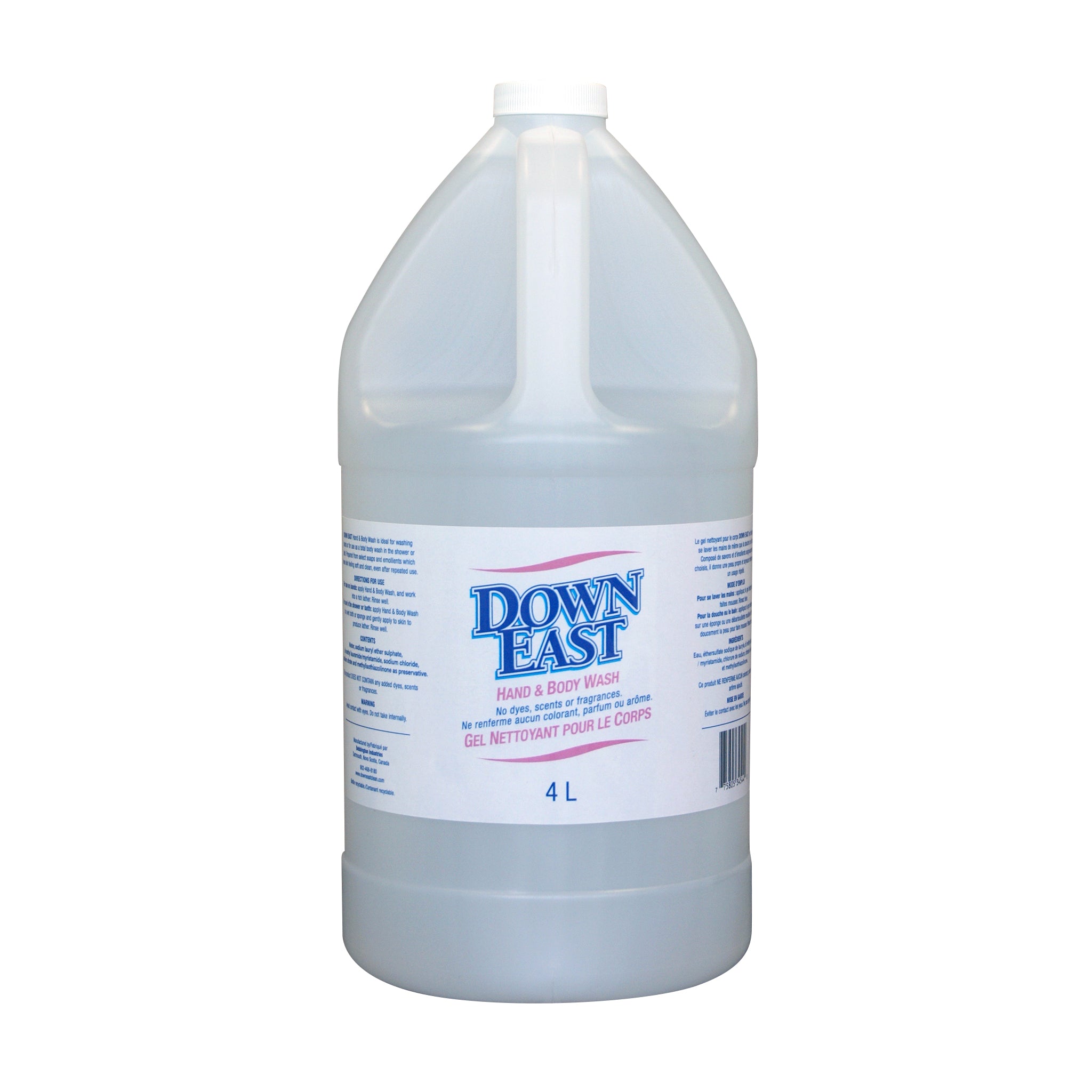 applying body wash gently