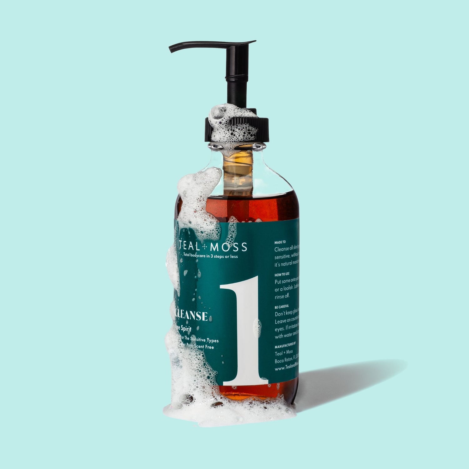 rinsing off body wash