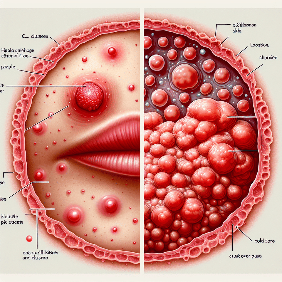 The Cold Sore Dilemma: Is It a Pimple or Something More?