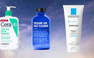 What are the top over-the-counter face washes for acne?